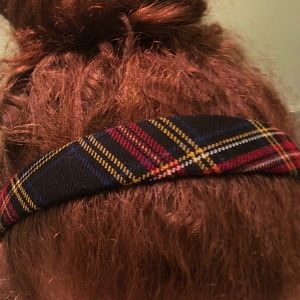 Plaid headband